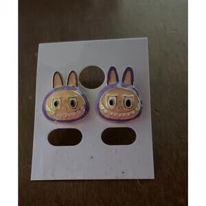 Brand new purple Labubu Earrings